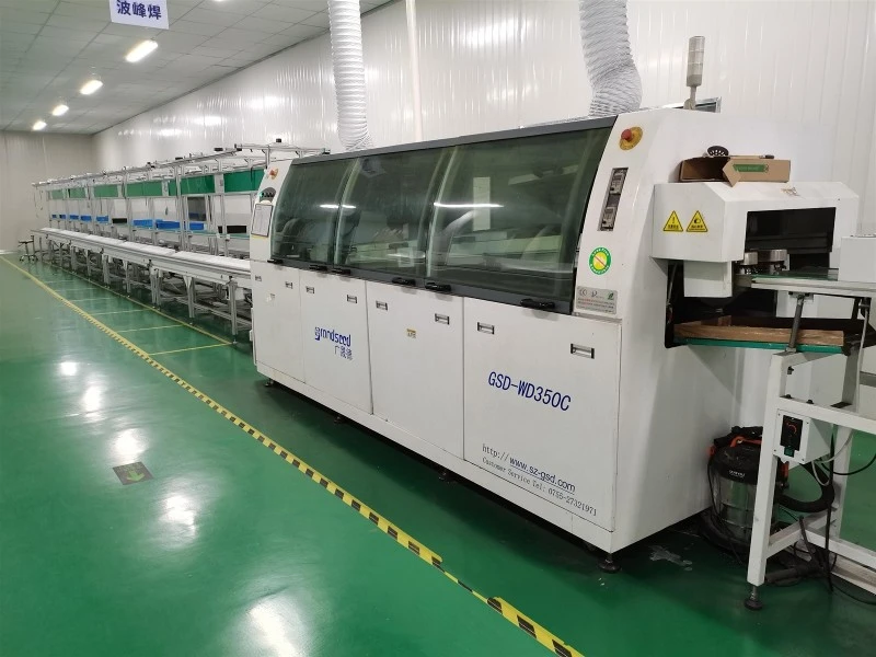 wave soldering line wave soldering line